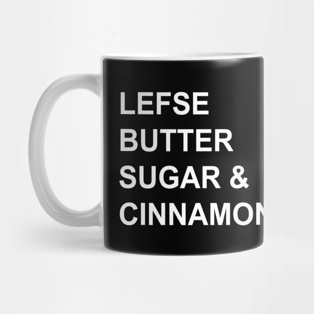 Lefse Norwegian Christmas by Huhnerdieb Apparel